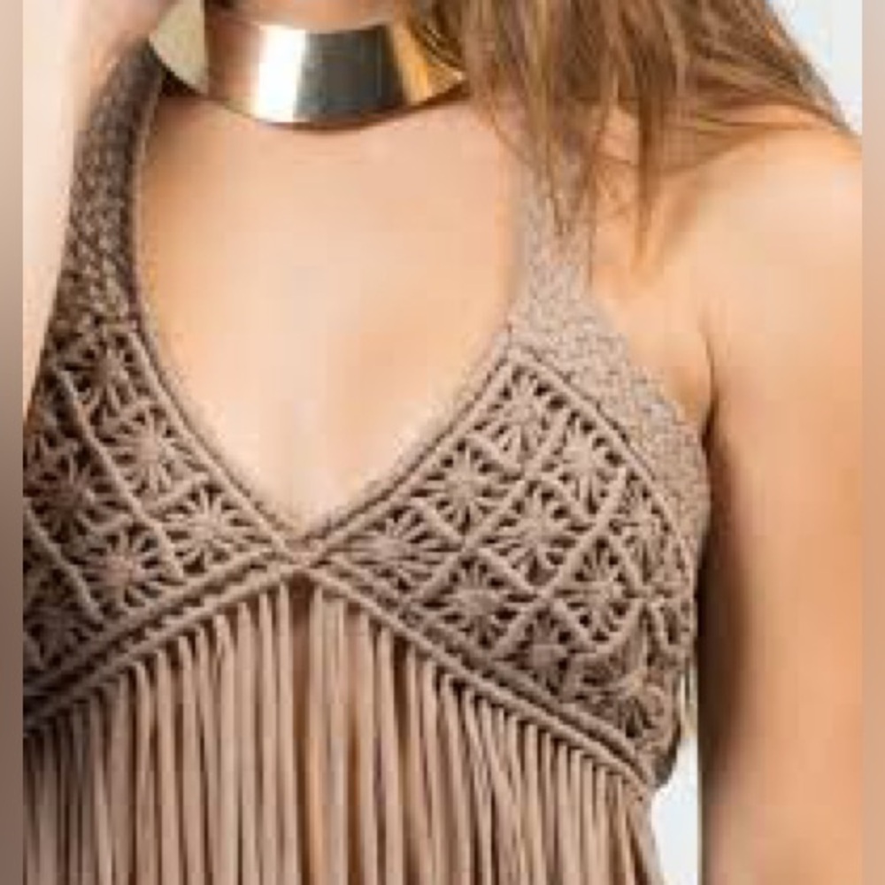 HANDMADE‎ Crochet Bra Top